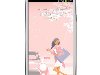   Samsung Galaxy S III I9300 Marble White La Fleur
