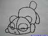 how to draw an anime panda step 3