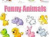     (Funny Animals Vector Clipart)