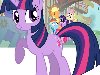My Little Pony vector - happy Twilight Sparkle by Krusiu42