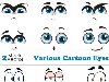    - . Vectors - Cartoon Eyes