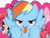 my little pony,  ,mlp art,mane 6,rainbow dash, 