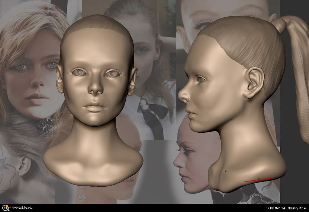 Третья лица. Модель головы девушки. 3д модель женского лица. Референсы лица для моделирования. Референс для 3д моделирования лицо.