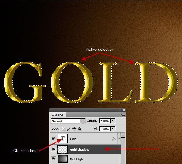 Как сделать картинку золотой