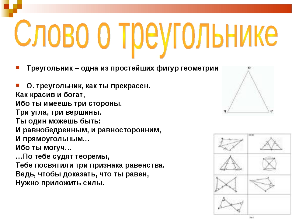 Треугольник писали. Информация о треугольнике. Сообщение о треугольнике. Доклад про треугольник. Доклад по треугольников геометрии.