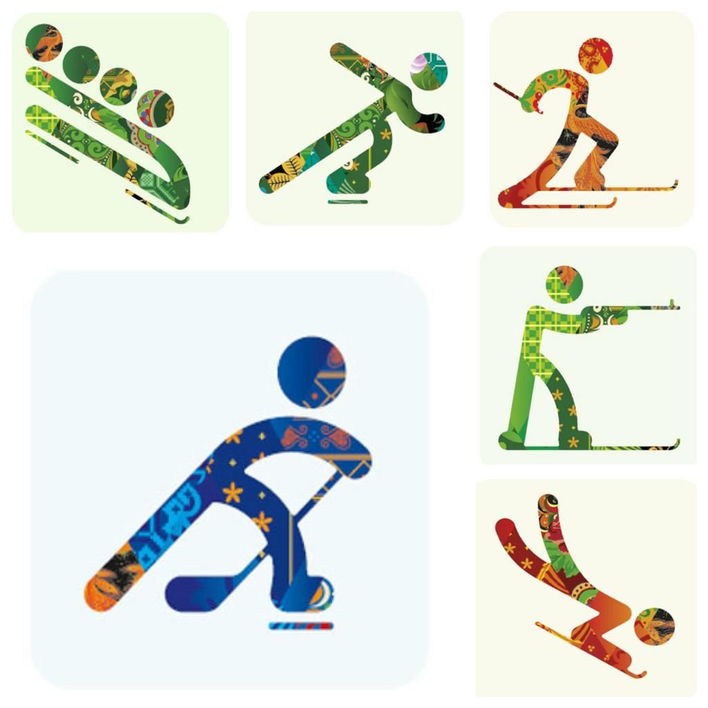 Пиктограммы Олимпийских игр в Сочи 2014