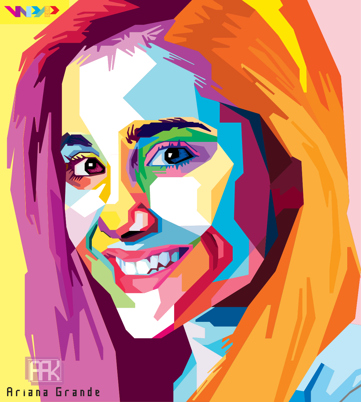 Арт портрет сайт. WPAP арт ариана Гранде. Портрет Арианы Гранде поп арт. Векторный портрет поп арт. Детский портрет в стиле поп арт.