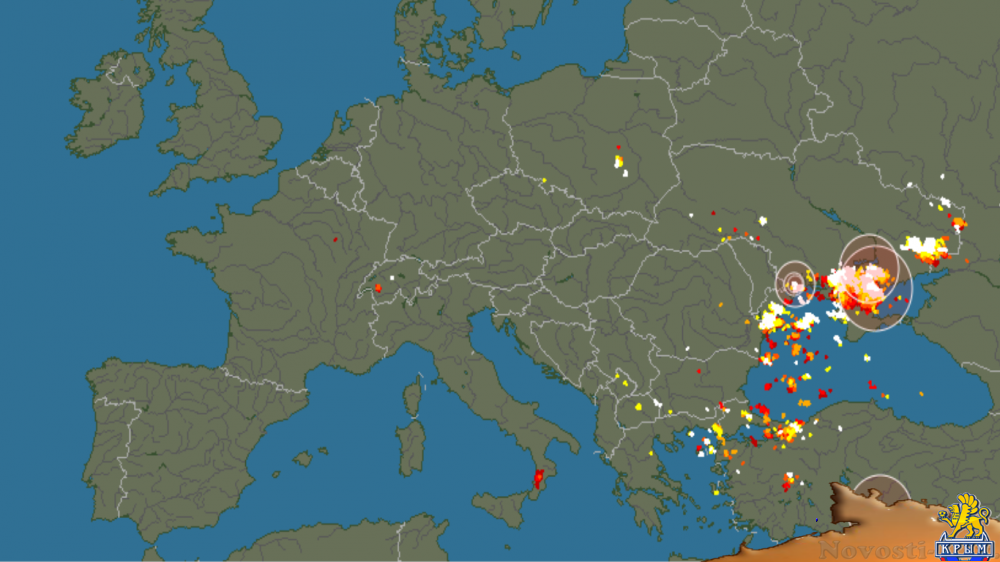 Карта осадков киров сегодня онлайн в реальном