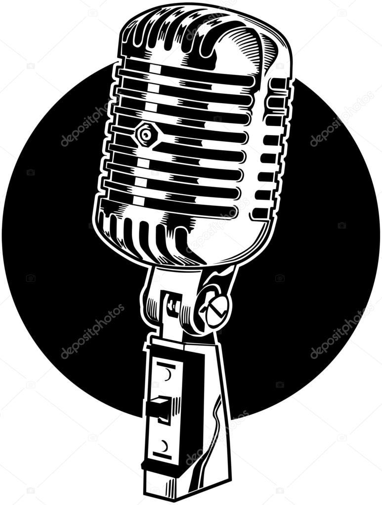 Рисунок карандашом микрофон: Как нарисовать микрофон поэтапно — Пошаговые у...