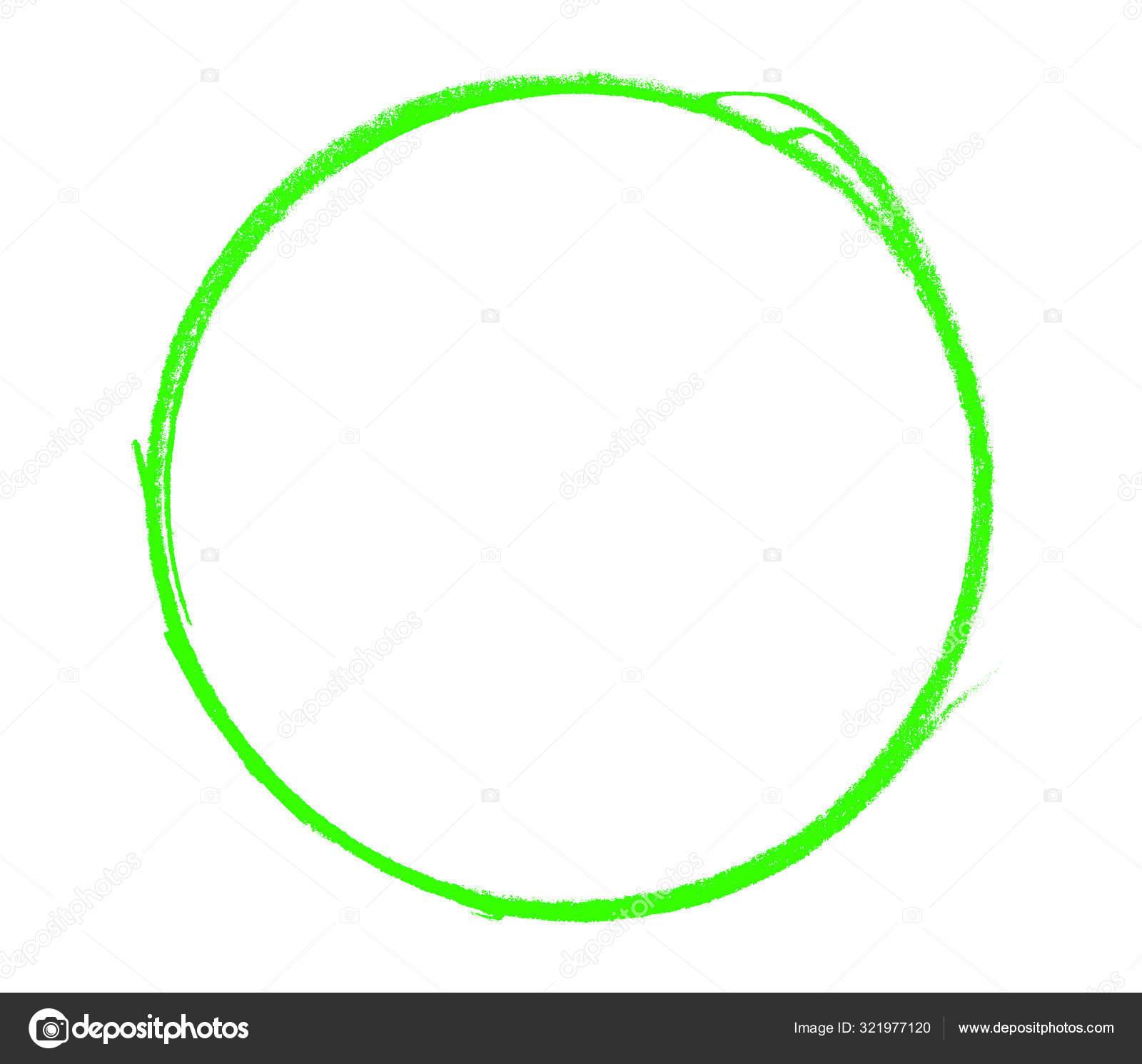 Картинка зеленый круг на белом фоне