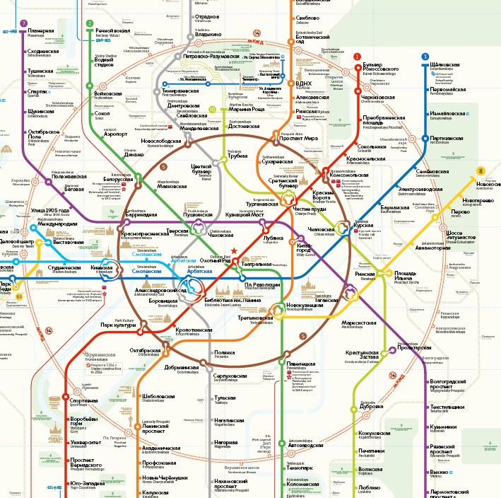 Карта метро сколько ехать