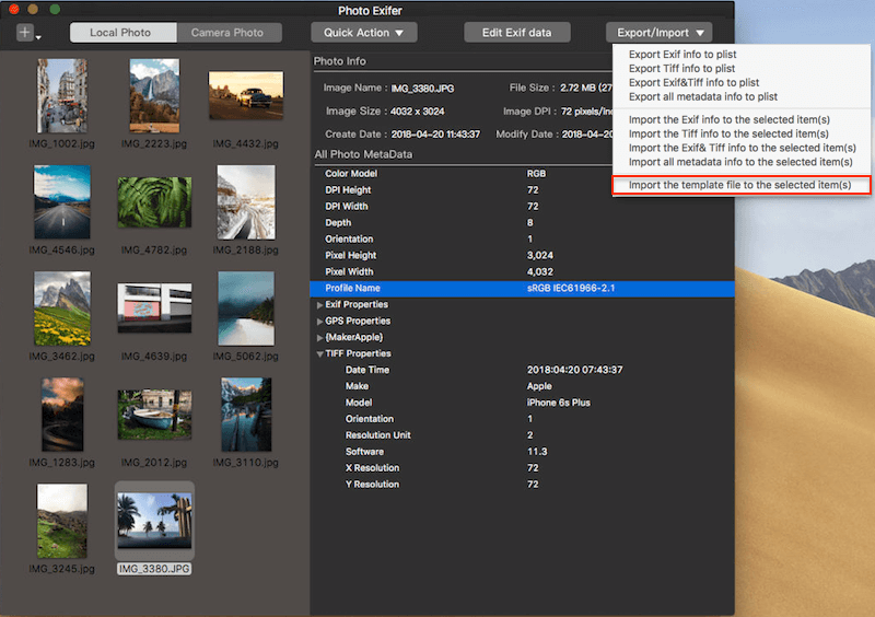Exif Pilot 6.22 download the last version for ipod
