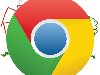 HTML-код позволяет встроить логотип Google Chrome на сайт: