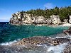 Скалистый берег моря, города и страны, Канада, побережье 1280х1024