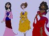 И бонус - диснеевские принцессы нарисованные в стиле u0026quot;трупаu0026quot;