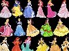 Клипарт - Нарисованные принцессы для детских рамочек