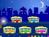 Рулимоны. Онлайн-игра для детей «Разноцветные трамваи»