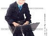 Мальчик в костюме с ноутбуком на коленях, фото № 2361143, снято 12 декабря ...