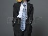 Мальчик в костюме с цветами Фото со стока - 14049276
