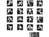 Пиктограммы Олимпийских игр в Москве 1980 года.