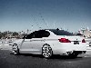 ... BMW, 5 Series, F10, white, бмв, белая, задняя часть, ...