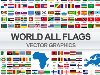Флаги стран мира в векторе. Скачать:
