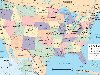    . Map of Usa