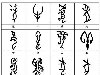 Затем после появления технологий плавления бронзы, китайские иероглифы стали ...
