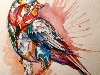 ТатуШка представляет необыкновенные цветные эскизы птиц, выполненные яркими ...