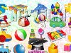 Скачать векторные детские игрушки / Download vector toys