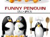 Клипарты забавные мультяшные 3D пингвины на белом фоне, пингвин с сердечком, ...
