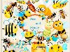 Клипарты в PNG – Маленькие Пчелки 55 PNG | 600x800 - 1000 x1200 | 300px | 30 ...