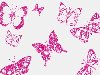 анимашка блестяшка розовые бабочки