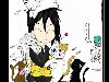 Фото Себастьян из аниме Тёмный дворецкий / KuroShitsuji с кошками (И пусть ...