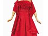 Вечернее платье для Барби Вечернее красное платье для куклы Барби.