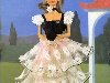 Черно-розовое платье для куклы Барби Имя файла: d34_pattern.zip