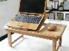 натурального бамбука ноутбук стол кровать компьютерный стол бамбуковом столе ...