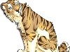 Рисованные тигры - Клипарт. Тигры разных художников - Клипарт