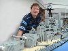 Боевой корабль из Лего Тогда ему впервые пришла в голову идея создать модель ...