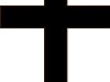 Что означает черный крест (картинка)?