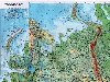 Общегеографическая карта европейской России. Физическая карта Европейской ...