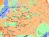 Карта 1. Русские города XV века.