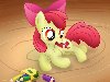 my little pony,Мой маленький пони,Apple Bloom,Эппл Блум,CMC,mlp art,minor