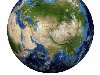 Планета Земля. Земной шар 3D визуализации, карты любезно НАСА stock ...