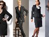 Традиционны цвета для женского делового костюма – черный, серый, темно-синий ...