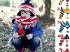 2013 корейской версии последние осень зима флаг пентакль шляпы детей вязать ...