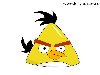 Рисуем желтую птицу из видеоигры-головоломки Angry Birds.