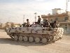 New Iraqi Army BMP-1 at a coalition checkpoint in Tarmiya, Iraq, ...
