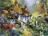 Красивые рисованные домики от Джима Митчелла