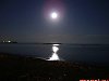 Лунная ночь. Ларнака. Лунная ночь. Средиземноморье, остров Кипр, Ларнака